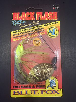 Luck E Strike Red Man Spinnerbait 3/8 Oz, #06 Black/Yellow - Foto 6