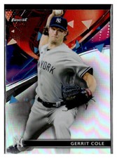 2021 Finest #58 Gerrit Cole Refractor New York Yankees