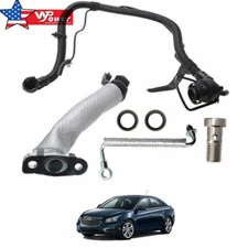 TURBO PCV+OIL RETURN+OIL FEED HOSE KIT for CHEVY CRUZE SONIC TRAX ENCORE 1.4LT
