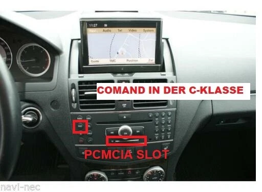 DVD Navigation MERCEDES COMAND APS NTG4-204 EUROPA 2018 in SLS AMG GLK C Klasse - Bild 3 von 4