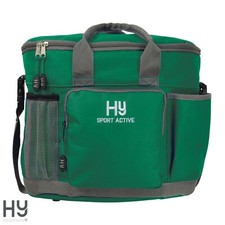 Grooming Bag by Hy Sport Active   EMERALD GREEN   Sturdy Easy Clean  Zip Pockets