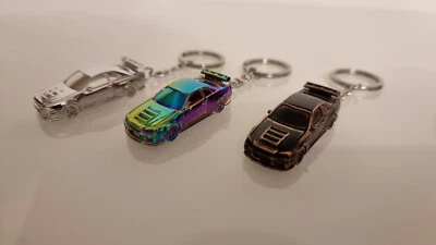 CHIMEI Schlüsselanhänger Nissan Skyline GTR R34 GTT GTS GT