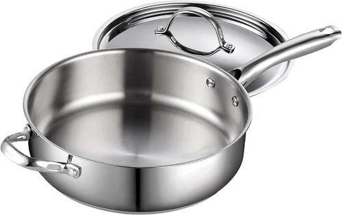 Cooks Standard Classic Stainless Steel Saute Pan - Thumbnail 5