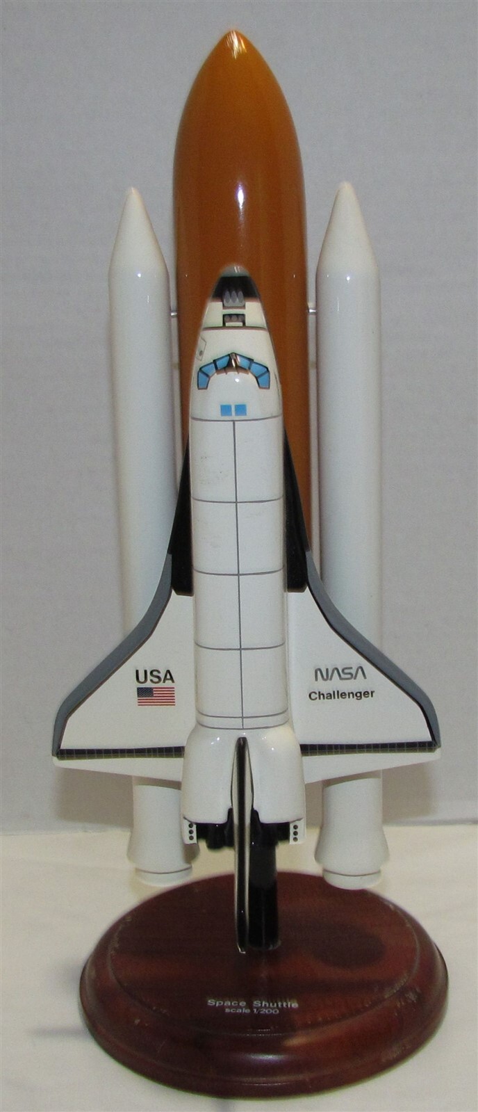 NASA Space Shuttle Discovery Desk Top Display Model, 1/200, Toys & Models Corp.