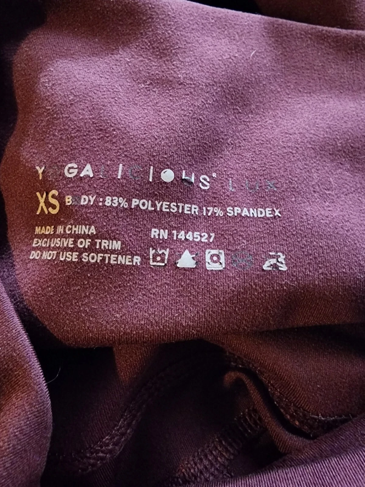 yogalicious lux used leggings