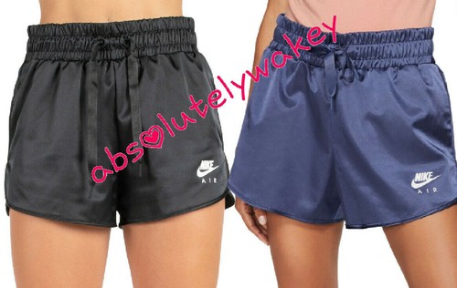Pantalones cortos sedosos suaves satinados para logotipo entrenamiento informal gimnasio | eBay