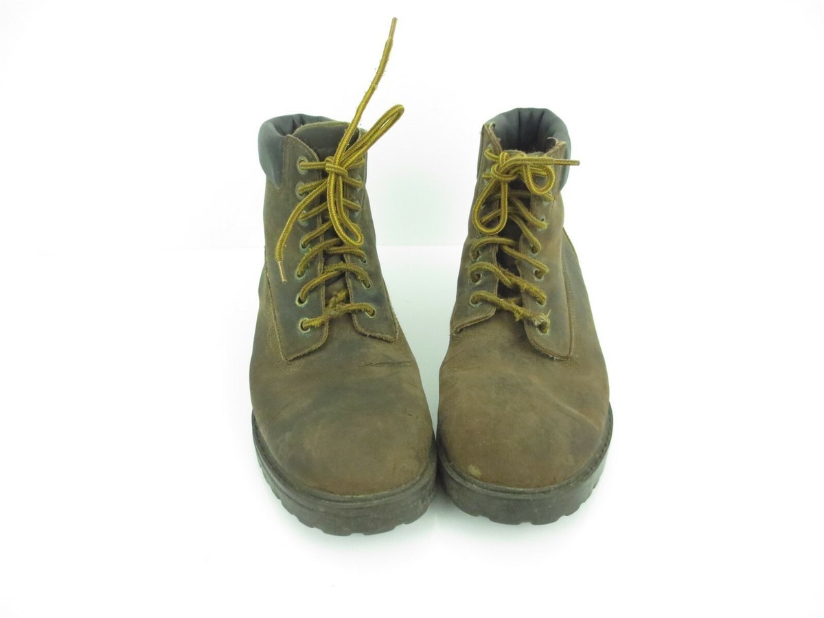 RJ COLT Men\'s Boots Brown Leather Combat Hiking Lace Up Shoes Size 12M Vintage Mens RJ Colt 27682 Marine Brown Leather | Mercari main image 4