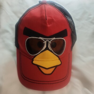 ANGRY BIRDS / Red / Black Adjustable Hat ROVIO