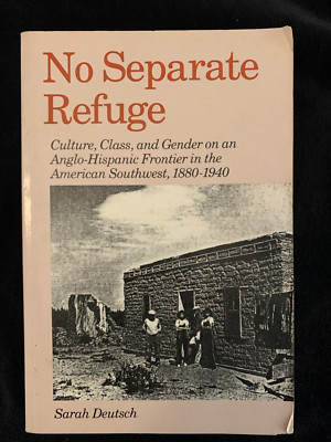 3rd printing! No Separate Refuge by Deutsch History 1987 PB Good