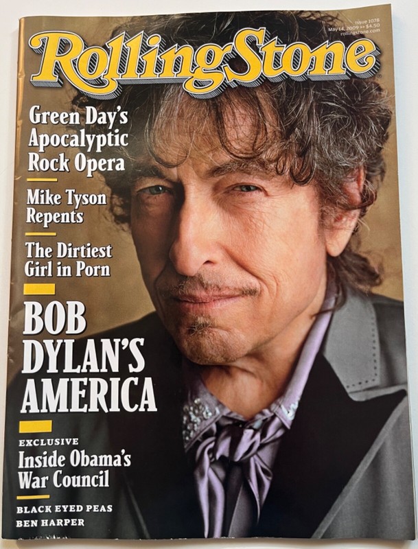 Bob Dylan May 14 2009 Rolling Stone Magazine Green Day Mike Tyson Clean copy