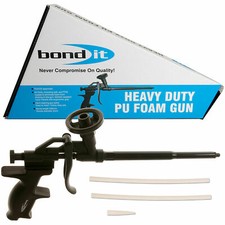PROFESSIONAL EXPANDING FOAM  GUN GRADE APPLICATOR HEAVY DUTY TEFLON COAT BONDIT 