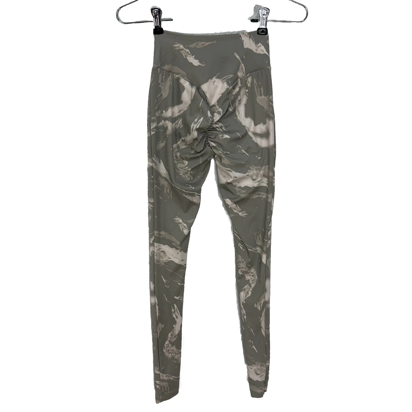 gymshark camo stretch scrunch athletic casual gym leggings