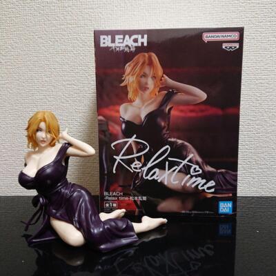 rangiku matsumoto sex doll BLEACH Rangiku Matsumoto 12 cm Figure doll figurine toy Relax time natural