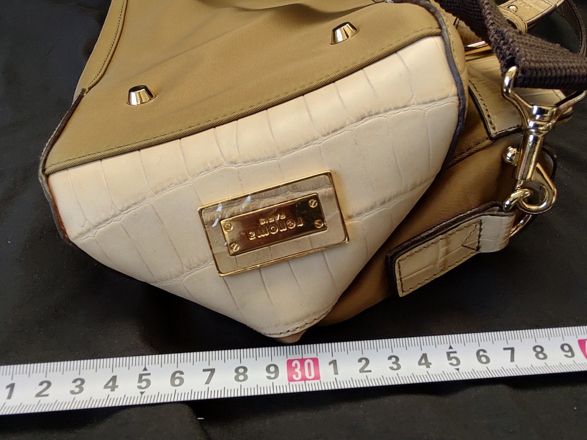 renoma paris レノマ BAMAKO Pre-Owned, Used, renoma PARIS hand bags 2-PCS set-g0105- | eBay