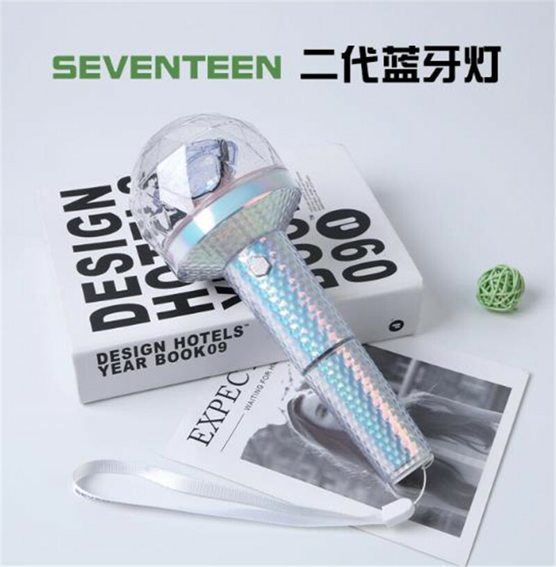 New Kpop Seventeen Lightstick Ver.2 Bluetooth Concert