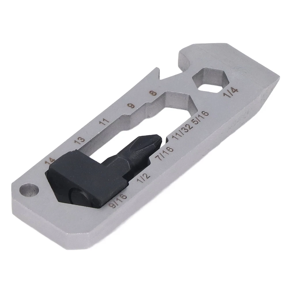 Multi-tool 7 In 1 Screwdriver Bottle Opener Wrench Keychain Hand Tool Outdoor