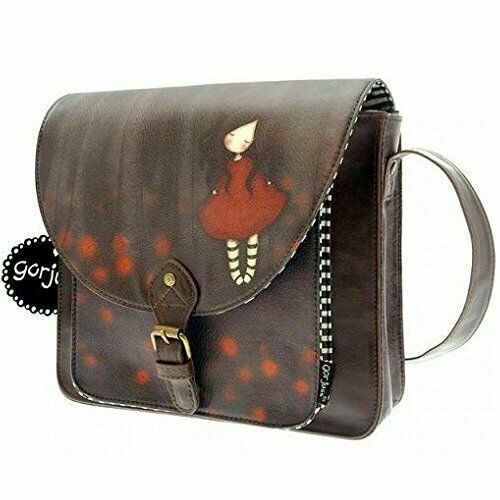 SANTORO- Gorjuss Fairground Mini Sac à bandoulière Carrousel 16,5 x 15 x 6,5 cm, 1039GJ09, Rose