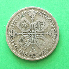 1930 George V Florin/Two shillings  Silver coin SNo62556