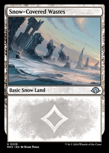 MTG Snow-Covered Wastes - Modern Horizons 3 - Foil - NM