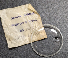NOS Genuine Benrus Acrylic Watch Crystal 3021 Waterproof with Date Magnifier