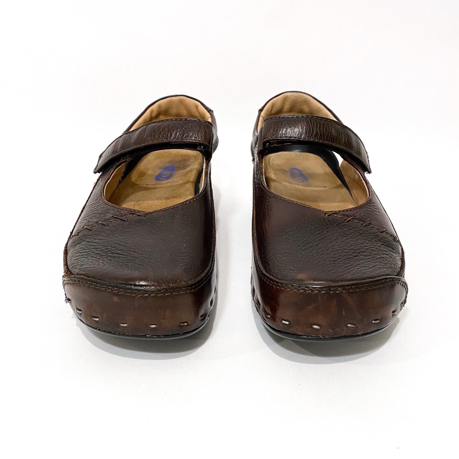 Wolky Women's Strap Cloggy - Black Leather Pull-On Clog With Memory Foam, Size 42 - View #13