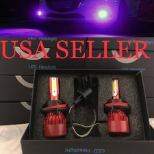 PURPLE H13 Led Headlight replacement Light Bulbs 2x Fit Jeep Gladiator 2020-2025