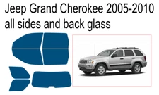 Premium Carbon Window Tint fits Jeep Grand Cherokee 2005-2010 precut tint 
