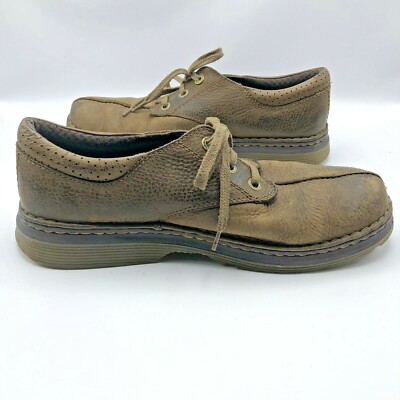 Dr Martens Nevin Men Brown Leather Split Toe Oxford Shoe  display picture 1