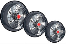 Ventilatore 230 V ventilatore assiale industriale per aria di scarico parete soffitto ventilatore