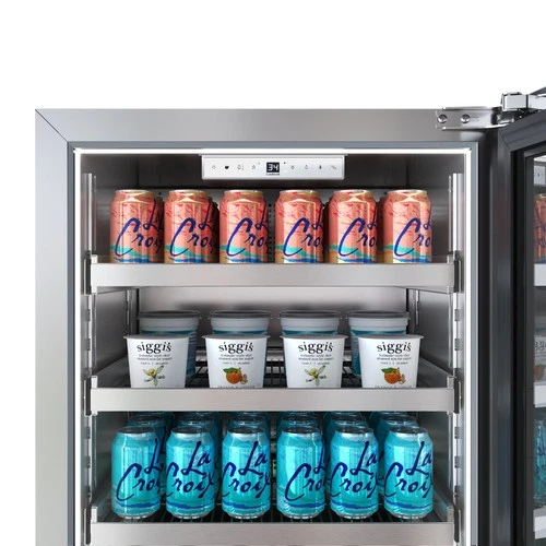 Landmark L3124UI1BGRH 24"W 154 Can Capacity Beverage Cooler - Panel Ready - Picture 11 of 12