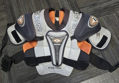 Used Senior Easton Synergy 500 Ice Hockey Shoulder Pads Large