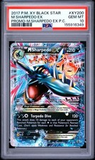 PSA 10 M SHARPEDO EX XY200 XY BLACK STAR PROMO POKEMON on eBay