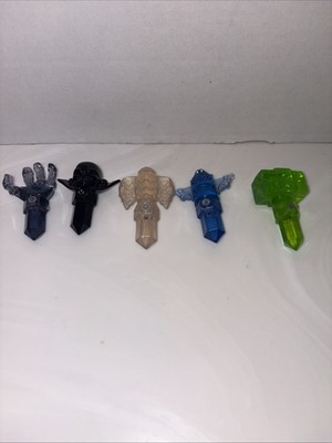 Skylanders Trap Team Light Owl Undead Hand Water Tiki Kaos Hammer Trap LOT of 5