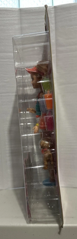 Muñeca Barbie Sister Stacie, con accesorios de soporte para batido de jugo 2018, en caja original Foto 3 de 4