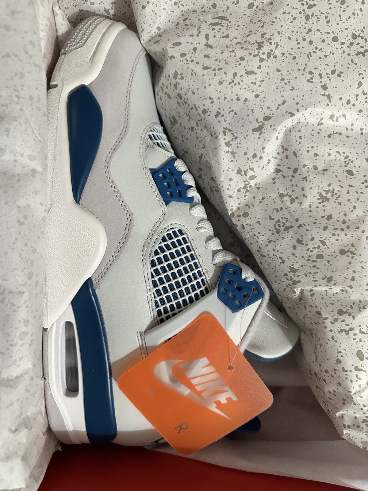 Size 8 - Air Jordan 4 Retro 2024 Military Blue