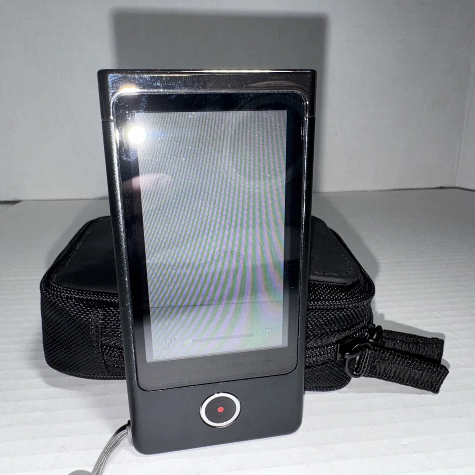 Sony Bloggie Touch Mobile HD Snap Video Camera MHS-TS10 Black & Sony Case Works - Image 2 of 4