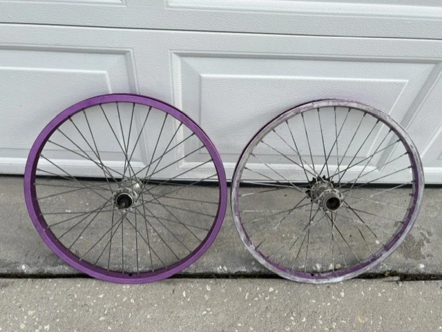 BMX Bike-Old School Purple Vintage Bike Parts for sale | eBay