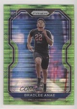 2020 Panini Prizm Rookie Neon Green Pulsar Prizm Bradlee Anae #336 xx5
