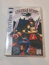 Guardian Heroes Sega Saturn Authentic & Tested In Aftermarket Case - US release