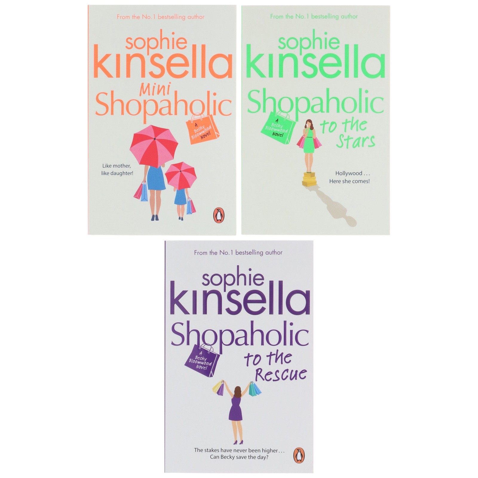Shopaholic Series (Book 6-8) by Sophie Kinsella 3 Books Set - Fiction -Paperback