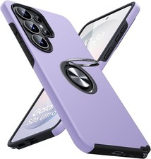 Heavy Duty Shockproof Case for Samsung Galaxy S26 Ultra, Dual Layer, Black Cover