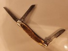 Vintage Schrade Walden USA Delrin/Bone Stockman 3 Blade Knife — photo 6