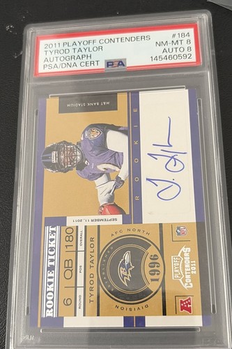 Tyrod Taylor [Autograph] #184 2011 Playoff Contenders card