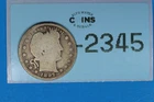 1897-S KEY 25C LIBERTY HEAD BARBER SILVER QUARTER DOLLAR Early US Type RAW-2345