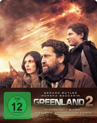 Greenland 2 - 4K Ultra HD Blu-ray + Blu-ray / Limited Steelbook # UHD+BD-NEU
