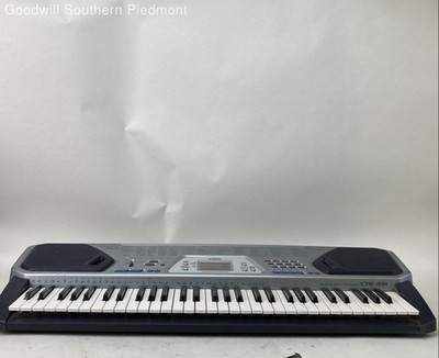 Casio CTK-491 61-Key Electronic Keyboard w/ Foot Pedal - Tested
