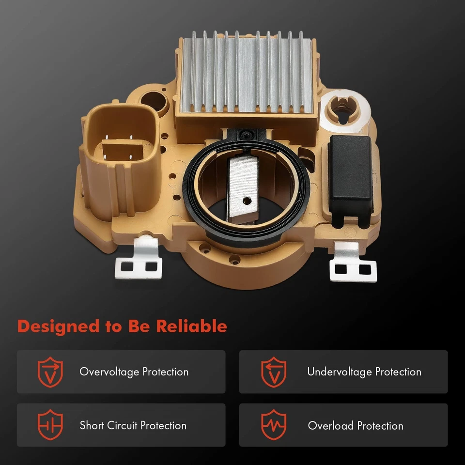 Regulador de alternador para Honda Fit 2007 2008 2009 L4 1.5L 31150RSH004 14.5 volts - Imagem 4 de 4