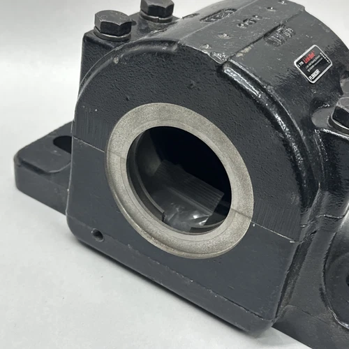 LINK BELT PLB6839R SPLIT PILLOW BLOCK BEARING HOUSING NEW DUAL HOUSING BLOCK - Picture 5 of 11