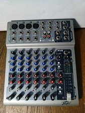 Peavey PV8 USB Compact Mixer UNTESTED NO POWER SUPPLY SPARES/REPAIR PROJECT 