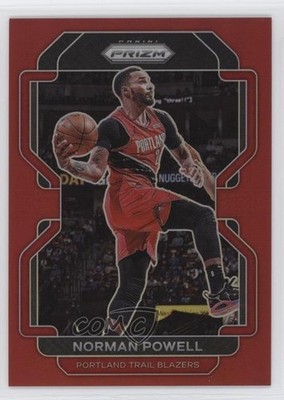 2021-22 Panini Prizm Red Prizm 74/299 Norman Powell #119 10qe
